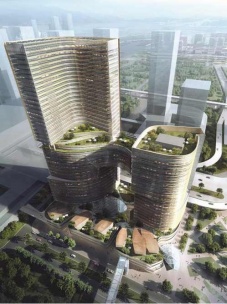 珠海中冶口岸大廈 160米